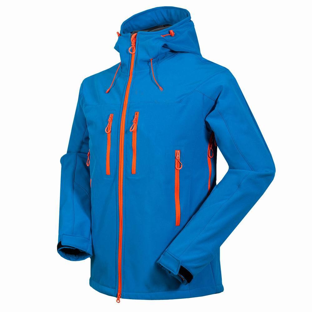 Men's Outdoor Soft Shell Jacket for Mountaineering & Camping