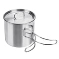 Stainless Steel 304 Camping Mug with Handle, Foldable