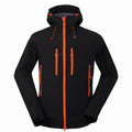 Men's Outdoor Soft Shell Jacket for Mountaineering & Camping