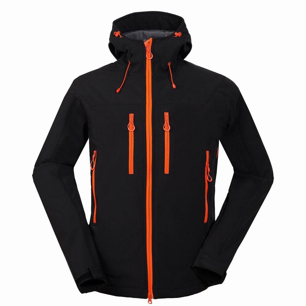 Men's Outdoor Soft Shell Jacket for Mountaineering & Camping