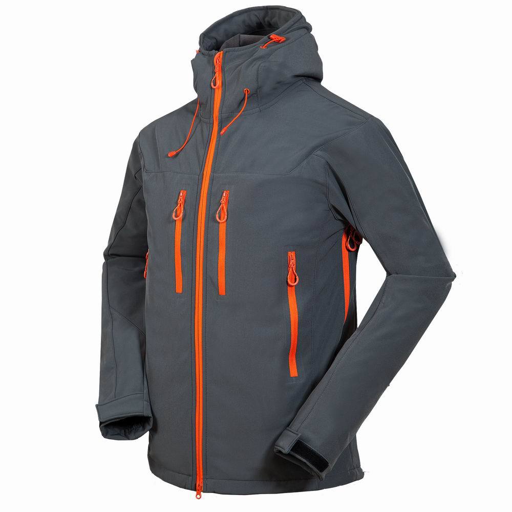 Men's Outdoor Soft Shell Jacket for Mountaineering & Camping