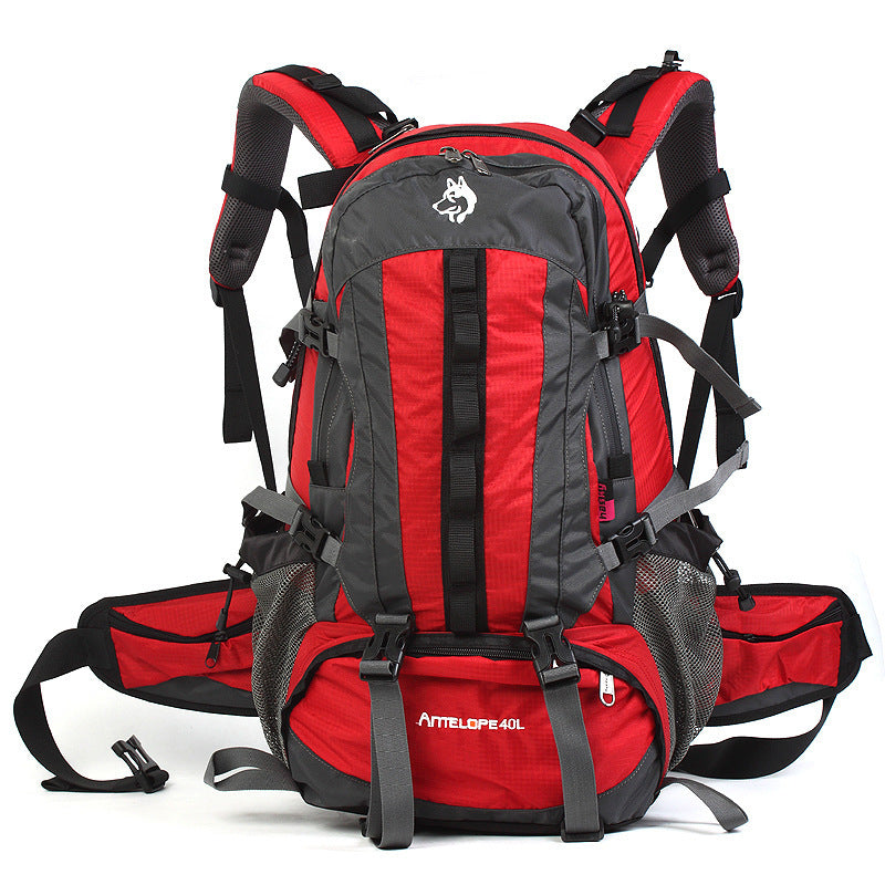 Nylon Rainproof Cycling Camping Backpack for Hiking