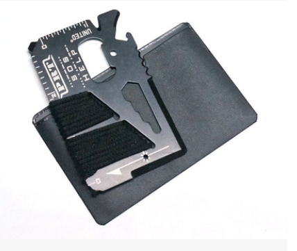 Swiss Army Card, Multi-Functional Camping Tool (14 Functions)