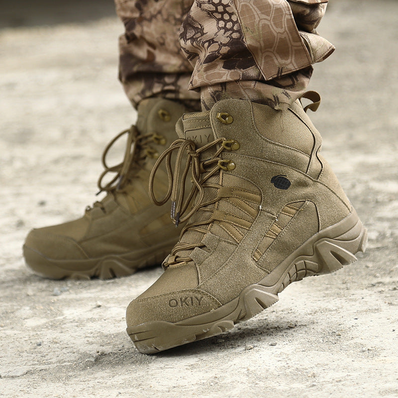 Tactical Boots for Outdoor Camping - Slip Resistant and Durable